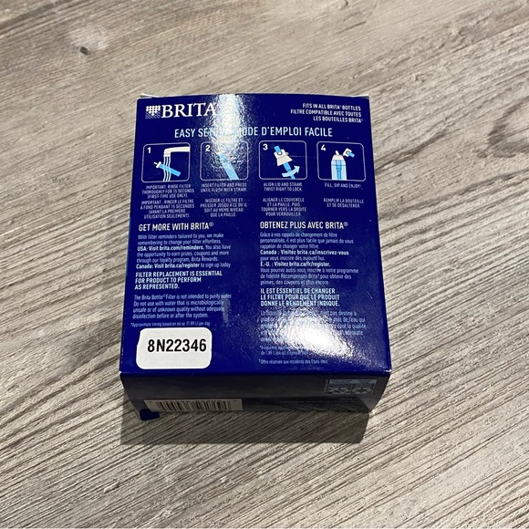 Brita Bottle Replacement Filters 1 Year Pack of 6 Brand New - Picture 2 of 2